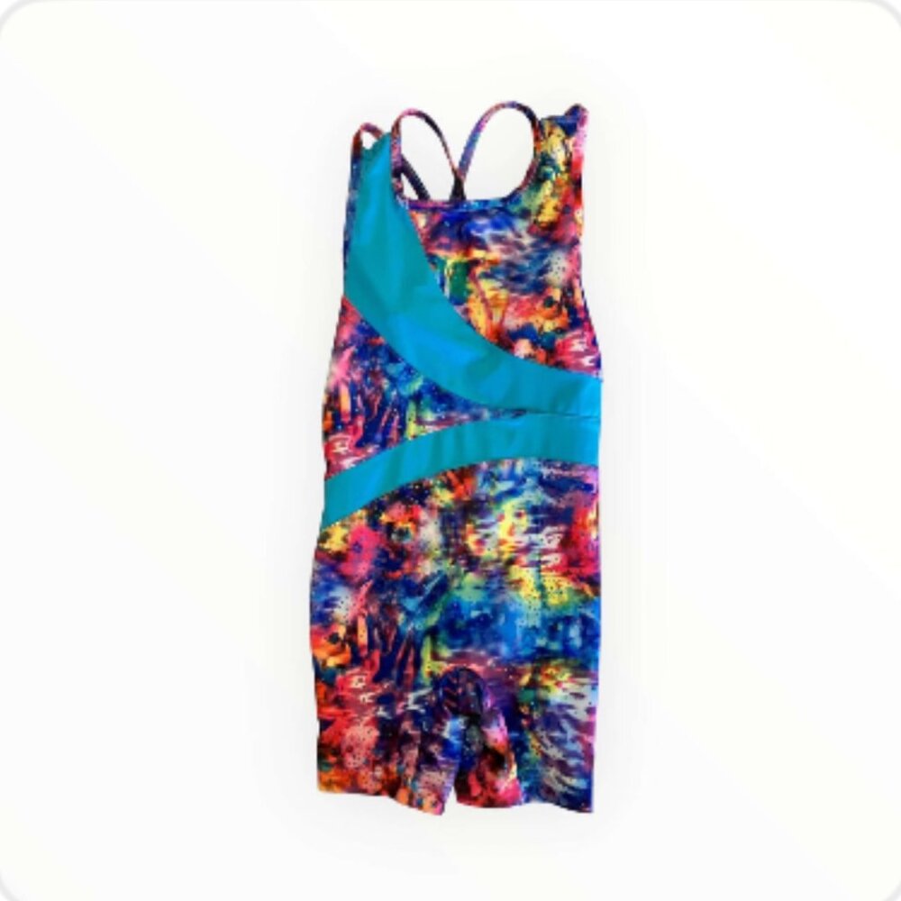 Danskin Now Girl's One Piece Gymnastics/Dance/Swimwear - Size 6 (6-6X) (153-1)